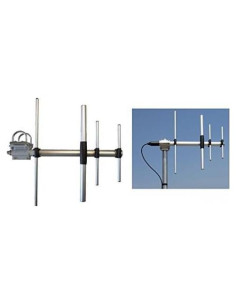 Antena Yagi UHF Sirio WY300-4N 4 Elementos 300-500 MHz