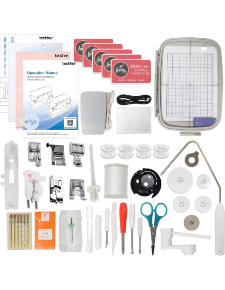 Paquete Máquina Bordado y Costura Brother SE2000 + SDX12E