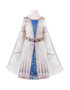 Vestido Reina Amaya Disney Wish Licenciado Talla 4-6X 2