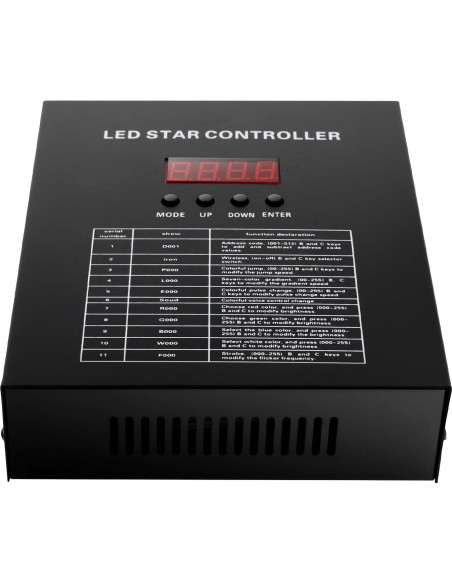 Fondo LED de Terciopelo 6x3m Anezdbozr con Controlador DMX512