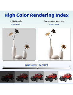 Caja de Luz Fotográfica Portátil XYJBHB 40x40cm LED 3 Fondos 2
