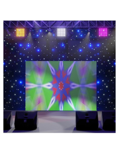 Fondo LED Estrellado 3x2m Ginelm con Control Remoto