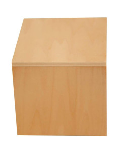 Gabinete Montessori Outlet para Tarjetas Geométricas 3 Estantes 2