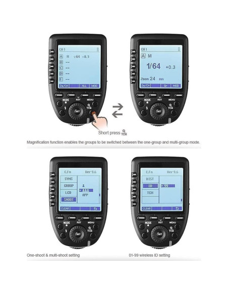 Disparador Inalámbrico Godox XPro-S TTL para Sony con Softbox P90L
