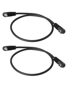 2 Cables de Sincronización PC 3.5mm para Fotografía Estudio