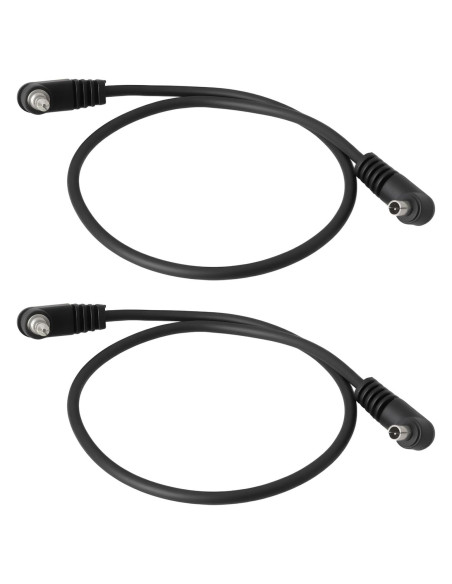 2 Cables de Sincronización PC 3.5mm para Fotografía Estudio
