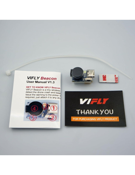 Bocina de Dron VIFLY Beacon con Alarma de Pérdida - 1 Pieza