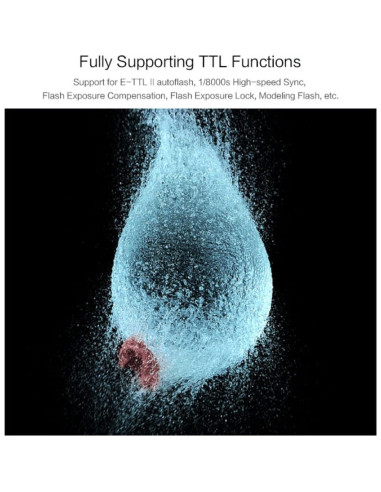 Disparador Inalámbrico TTL Godox X2T-C para Canon con Receptor