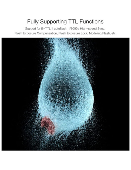 Disparador Inalámbrico TTL Godox X2T-C para Canon con Receptor