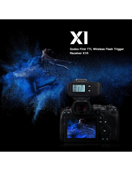 Godox X1R-N Receptor Inalámbrico TTL para Flash Nikon