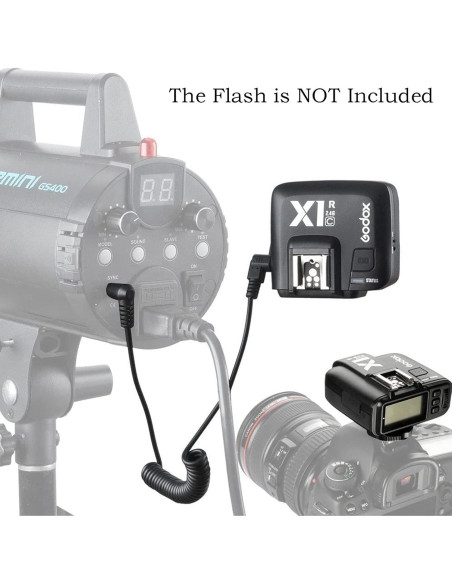 Disparador Inalámbrico TTL Godox X2T-C para Canon con Receptor