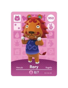 Tarjeta Amiibo Animal Crossing Rory Serie 4 352