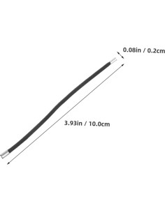 10 Anillos de Montaje de Choque de Caucho para Micrófono 2