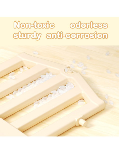 Tobogán 5 en 1 YUFU para Niños Pequeños Beige/Café