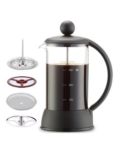 Cafetera Prensa Francesa Easyworkz 350ml Vidrio Borosilicato