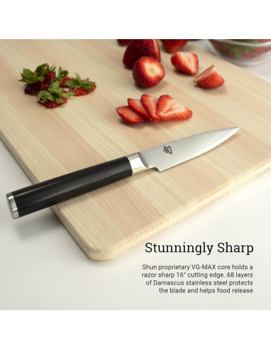 Cuchillo de Pelar Shun Classic 8.89 cm VG-MAX Damasco