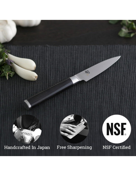 Cuchillo de Pelar Shun Classic 8.89 cm VG-MAX Damasco