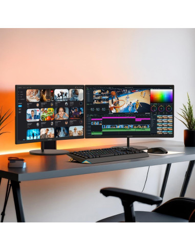 Monitores Curvados Kado C27 Dual 27" 1920x1080 75Hz HDMI
