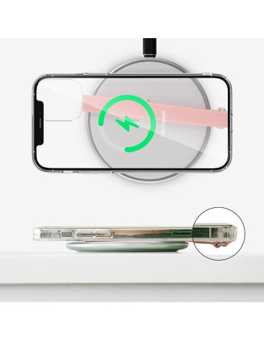 Clip Sinji Loop Negro para Teléfono - Correa Silicona Reutilizable