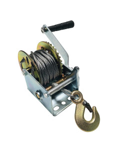 Winch Manual Mini EZ Travel 272 kg Acero Zincado