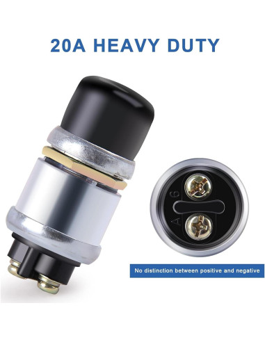 Interruptor de Arranque Momentáneo 12V Big-Autoparts a Prueba de Climas