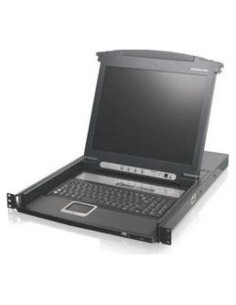 KVM IOGEAR GCL1808 8 Puertos 17" LCD VGA USB PS/2