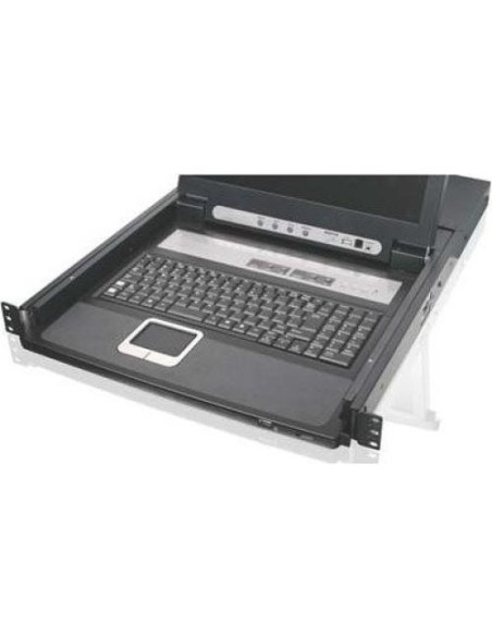 KVM IOGEAR GCL1808 8 Puertos 17" LCD VGA USB PS/2