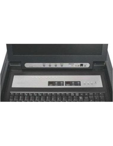 KVM IOGEAR GCL1808 8 Puertos 17" LCD VGA USB PS/2