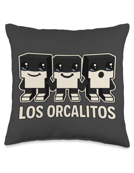Cojín Retro Vintage Los Orcalitos 40x40 cm 100% Poliester