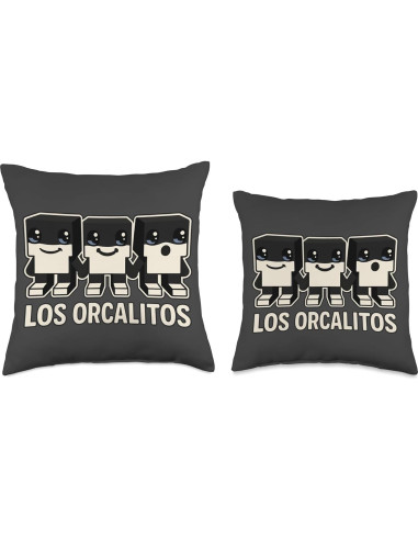 Cojín Retro Vintage Los Orcalitos 40x40 cm 100% Poliester