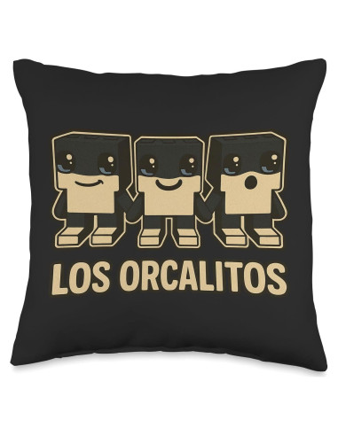 Cojín Retro Vintage Los Orcalitos 40x40 cm 100% Poliester