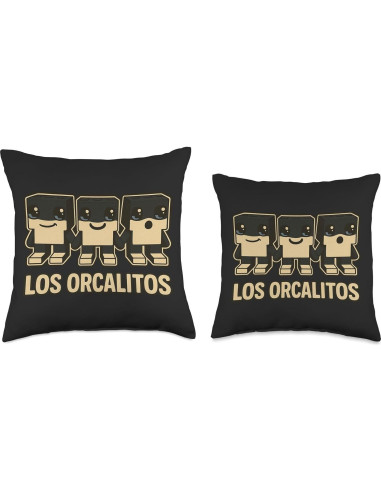 Cojín Retro Vintage Los Orcalitos 40x40 cm 100% Poliester