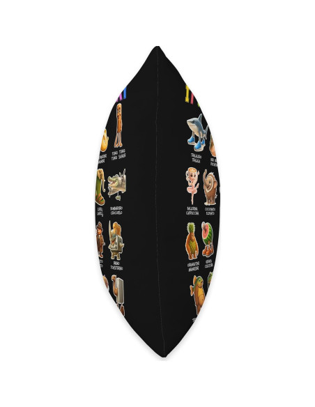 Almohada Divertida 16x16cm Es Mi 10mo Cumpleaños Meme