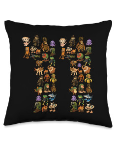 Cojín de Cumpleaños Brainrot Italiano 11 Años 40x40 cm