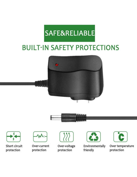 Adaptador AC/DC Kaito para Linterna de Emergencia 5 LED