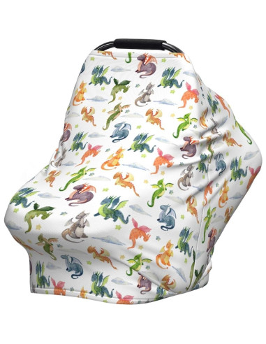 Capota para Asiento de Auto Qwalnely Dragón - Multiusos 69.85x66.04cm