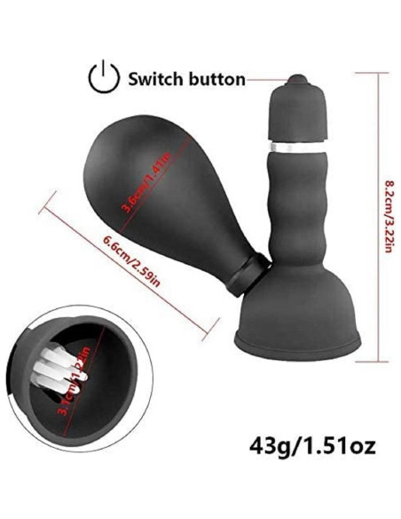 Extractores de Pezones Invertidos Viboadores para Mujeres