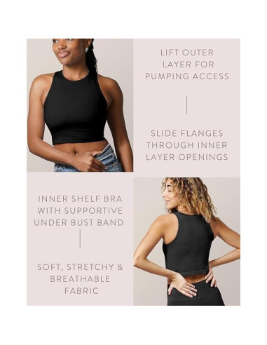 Sujetador de Lactancia Sublime Bravely Manos Libres Grande