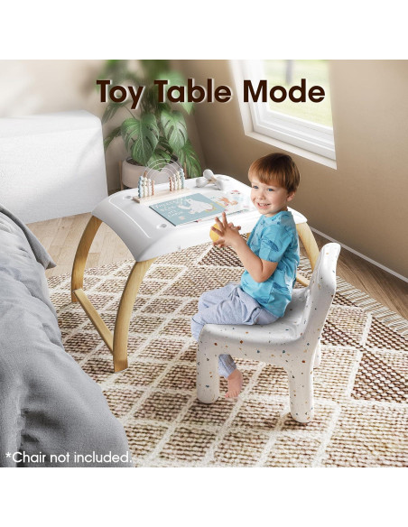 Cuna Lateral Portátil AMKE Ajustable para Bebés - Blanco