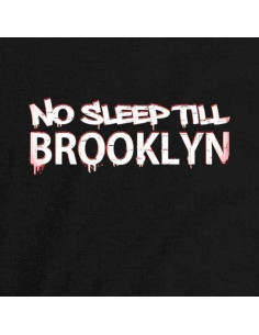 Mono de Bebé Niños Pop Threads No Sleep Till Brooklyn Negro 6 Meses 2