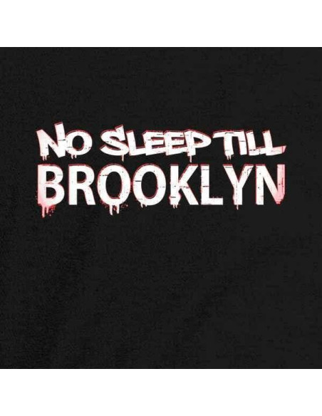 Mono de Bebé Niños Pop Threads No Sleep Till Brooklyn Negro 6 Meses
