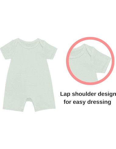 Pijama de Rayón para Bebé GUISBY 6-12 Meses Sin Mangas