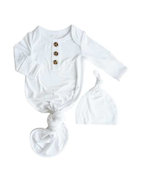 Saco de dormir anudado Caden Lane para recién nacidos 95% Viscosa