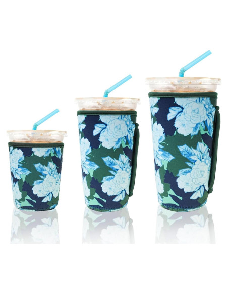 3 Fundas Reutilizables Neopreno Aisladas KJQJLY para Bebidas 3 Fundas Reutilizables Neopreno Aisladas KJQJLY para Bebidas