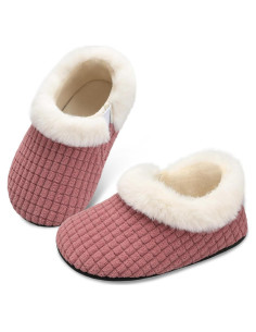 Zapatillas de Casa Demonio Ciempiés Niños 3-4 Infante Rosa