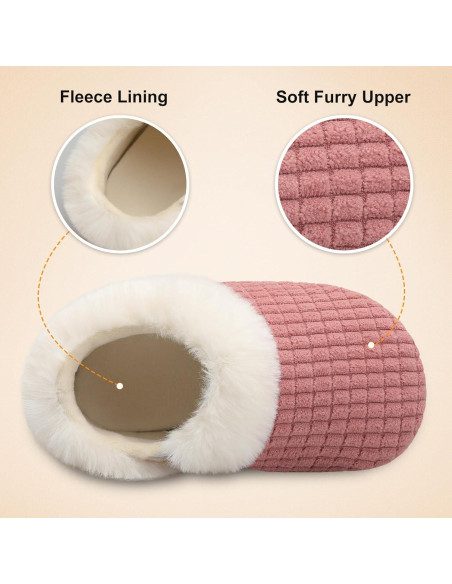 Zapatillas de Casa Demonio Ciempiés Niños 3-4 Infante Rosa