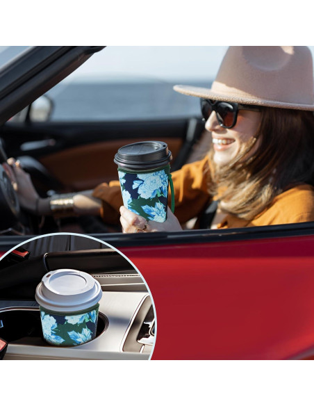 3 Fundas Reutilizables Neopreno Aisladas KJQJLY para Bebidas 3 Fundas Reutilizables Neopreno Aisladas KJQJLY para Bebidas