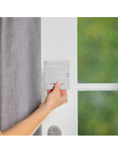 Clip de Cortina Pro Genérico Blackout Blanco - Pack de 2