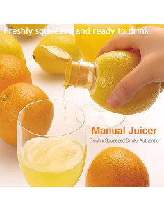 Exprimidor Manual de Limón Genérico JZQ-25SD301D con Filtro 2