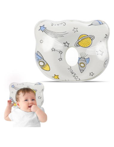Funda de Almohada Suave Genérico Espacial Algodón 155g